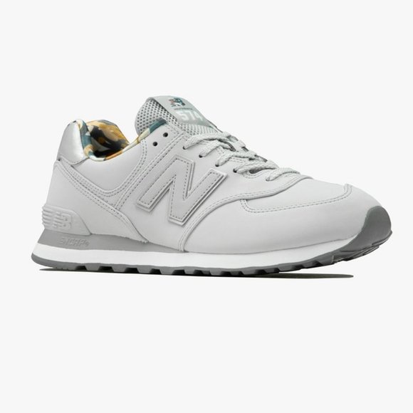 New Balance 574 Sneaker ML574GYX Silver Grey z 8 - Picture 3 of 7